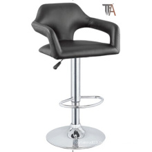 Black Color PU Material Bar Stool (TF 6025)